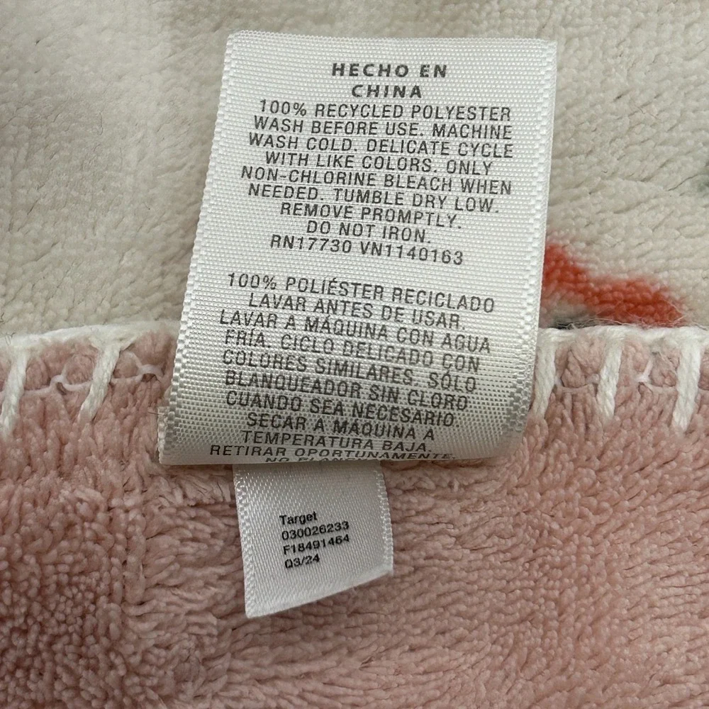 Cloud Island Baby Blanket Aesthetic Cottage Boho Lovey Thick Sherpa Soft Infant
